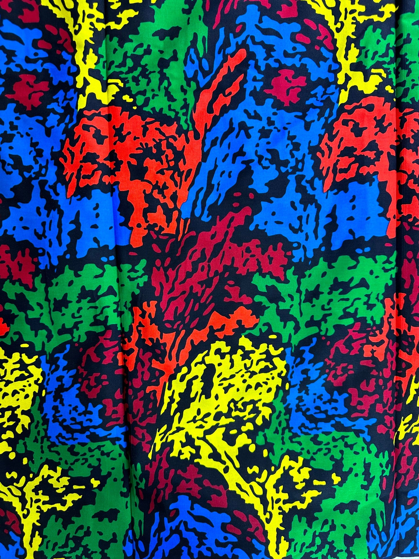 African Fabric - Ankara - African Print Fabric - African Clothing Fabric - Blue Ankara Print Fabric