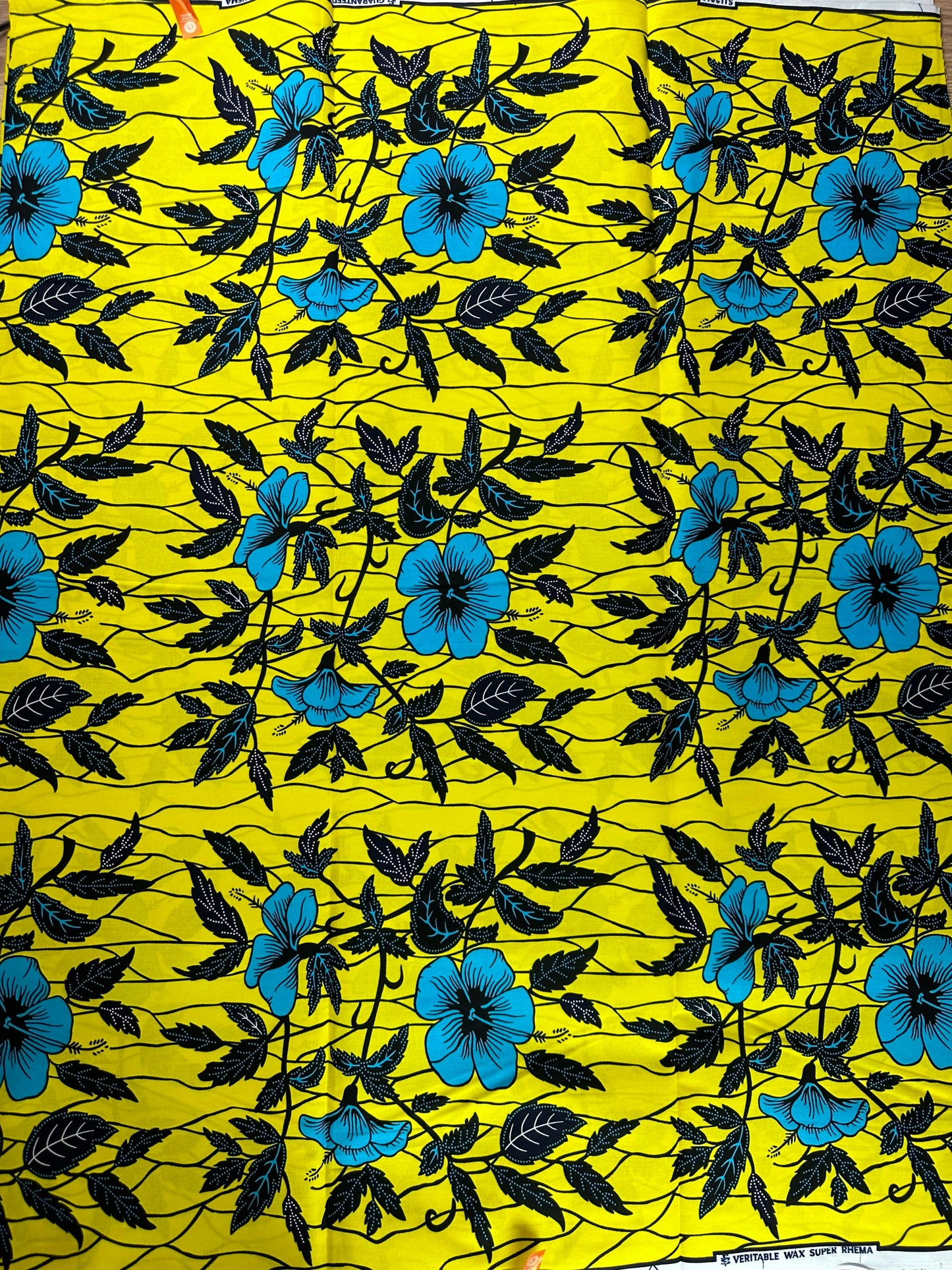 African Fabric - Ankara - African Clothing - Craft African fabric - Yellow African Print - African Fashion