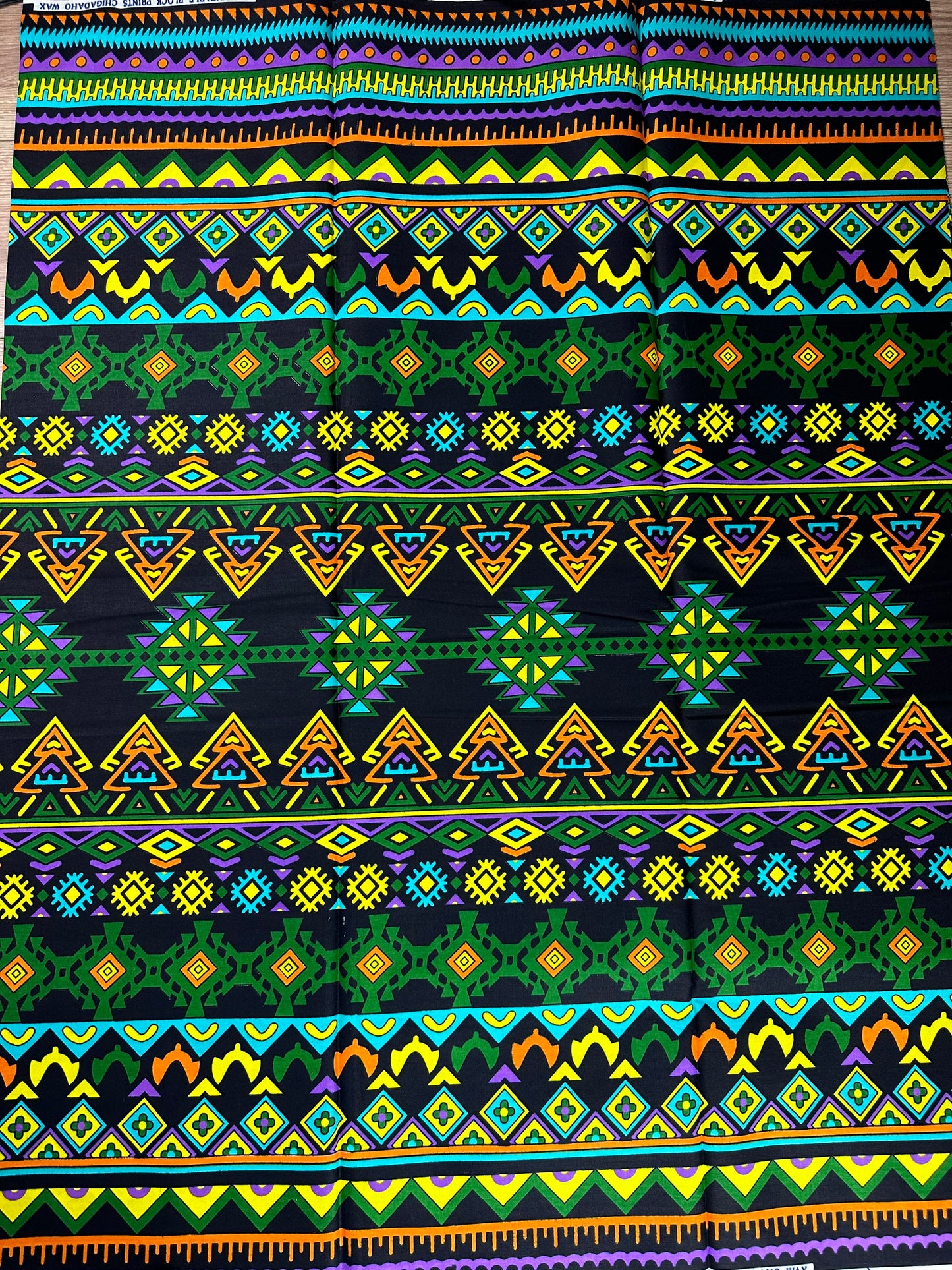 African Fabric - Ankara - African Clothing - Craft African fabric - Green African Print Fabric - African Print - Wholesale/ Yard