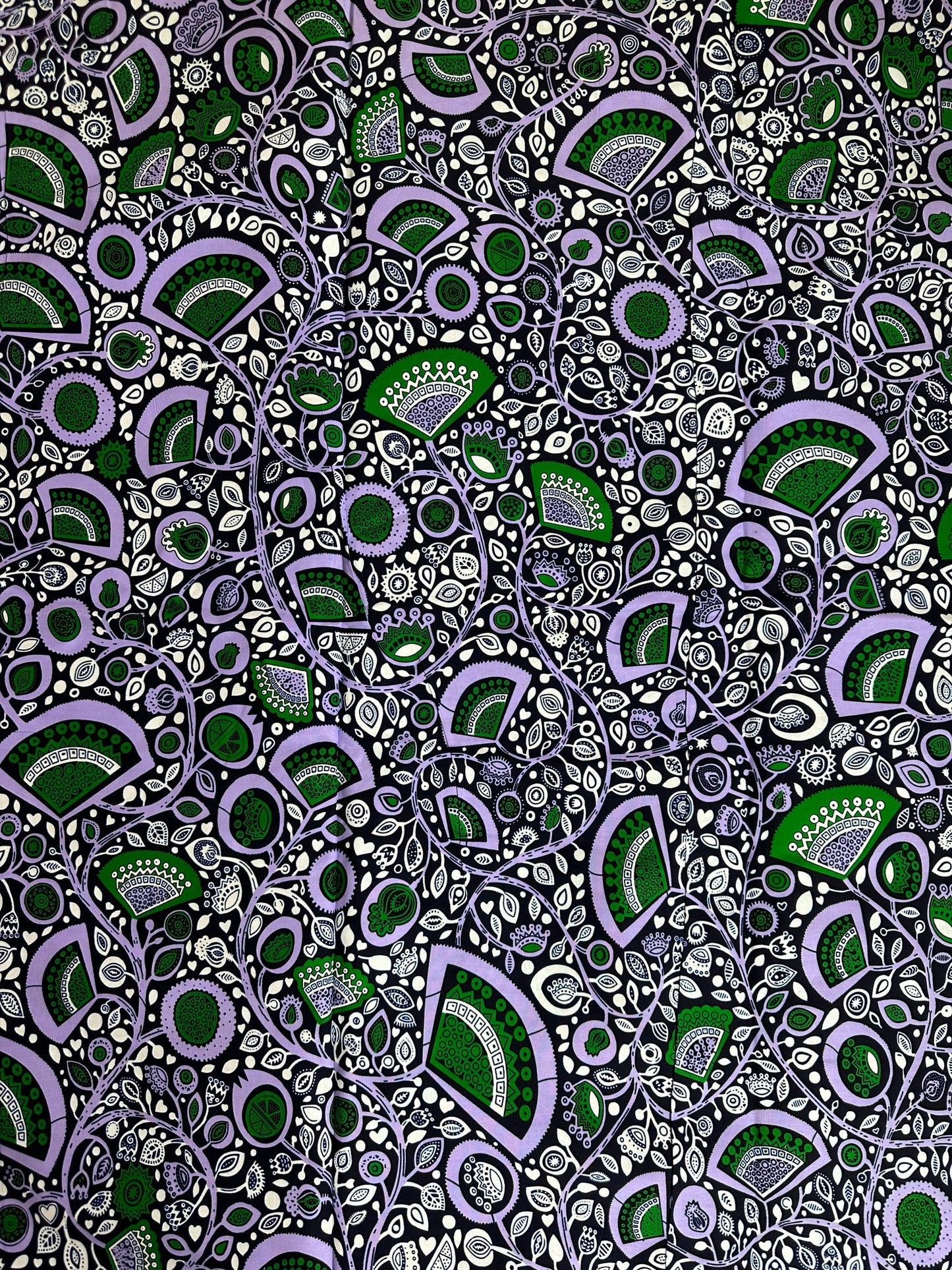 African Fabric - Purple Ankara - African Clothing - Craft African fabric - Cotton African Fabric - Ankara Print - African Style