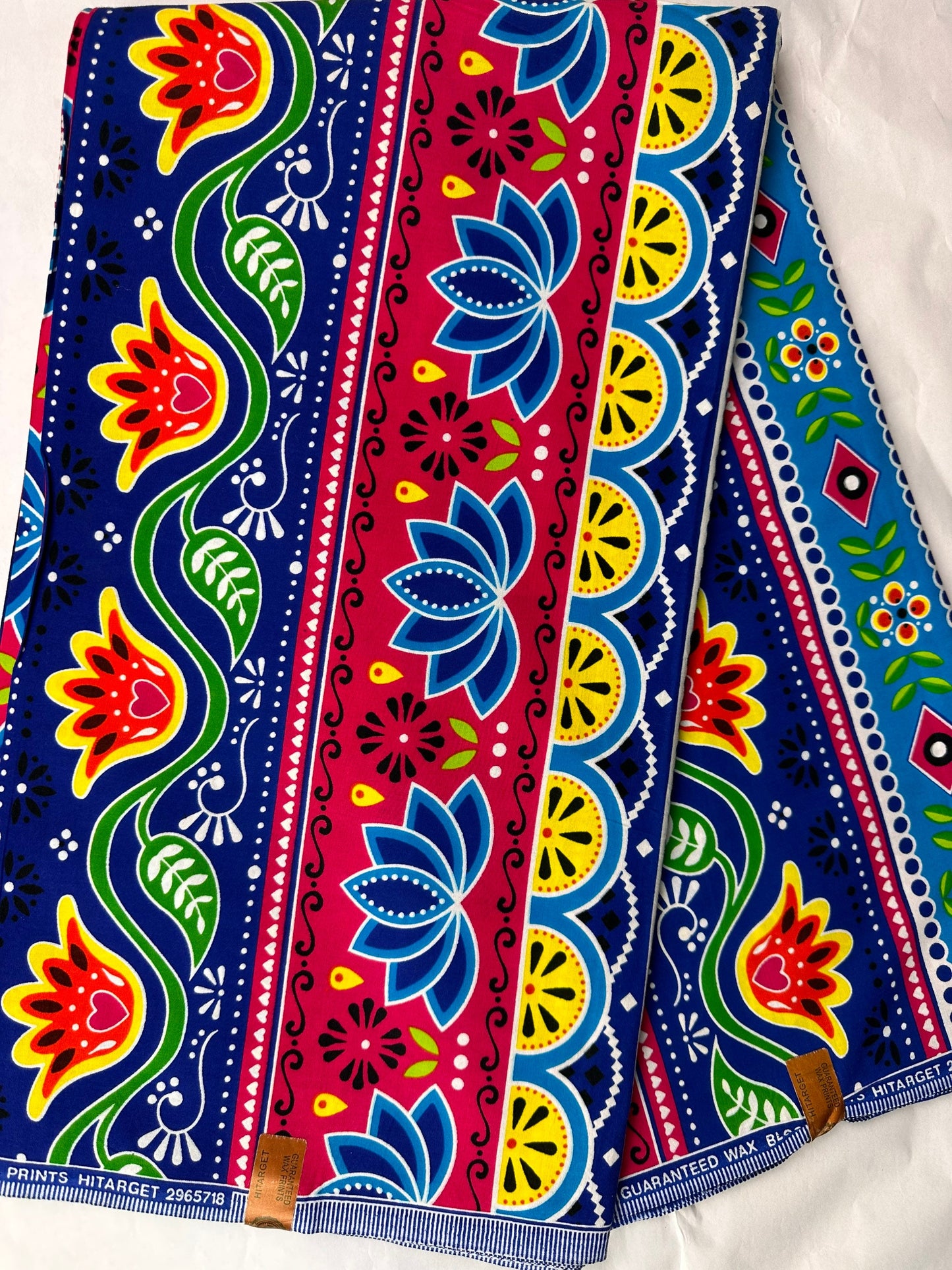 African Fabric - Blue Ankara Print - African Clothing - Craft African fabric - Cotton African Fabric - Ankara Print