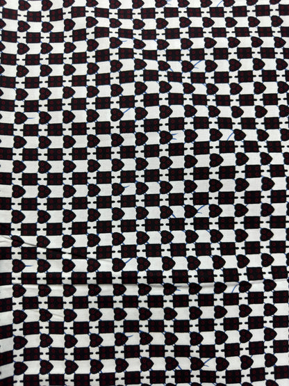 African Fabric - Ankara - African Clothing - Craft fabric - White Ankara Fabric - African Print - African Fashion - Cotton Fabric