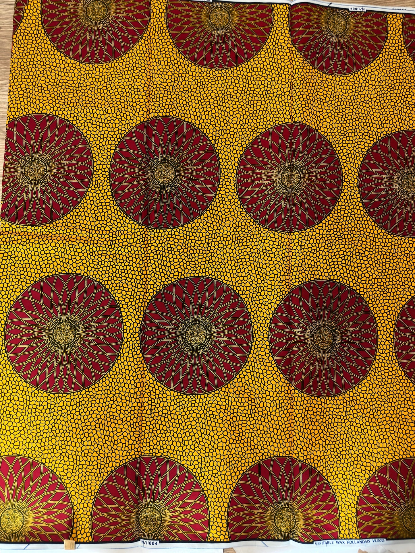 African Fabric - Ankara - African Clothing - Craft fabric - Ankara Print - Yellow African Print Fabric - African Fashion - Cotton Fabric