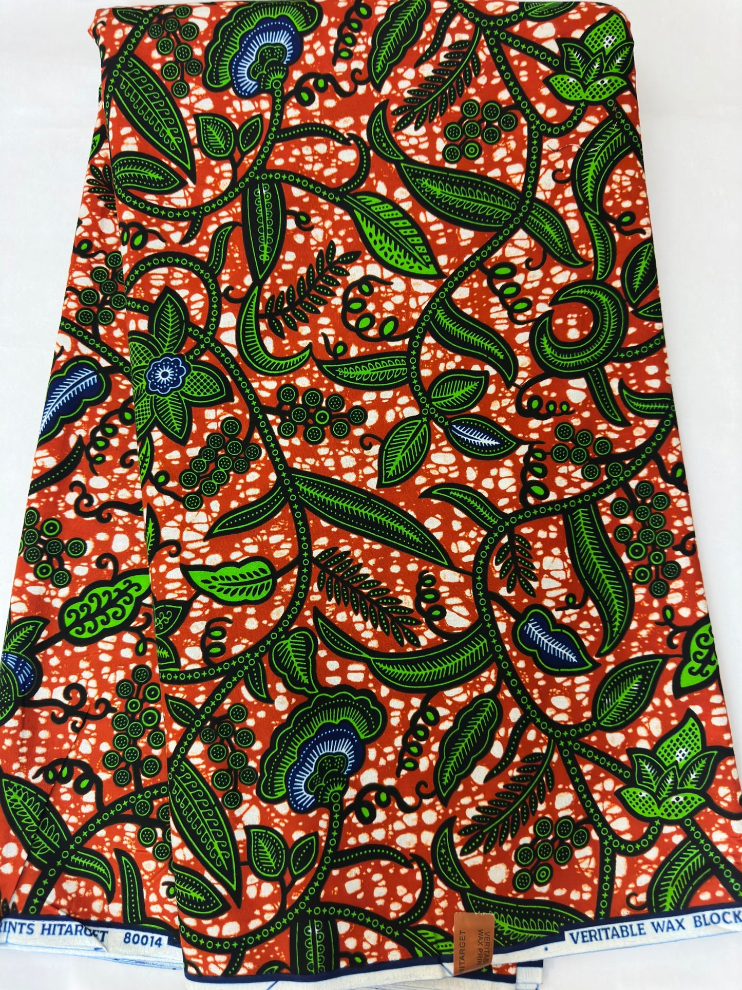 African Fabric - Ankara - Green African Print Fabric - Craft African fabric - Ankara Print - African Clothing - Cotton Fabric