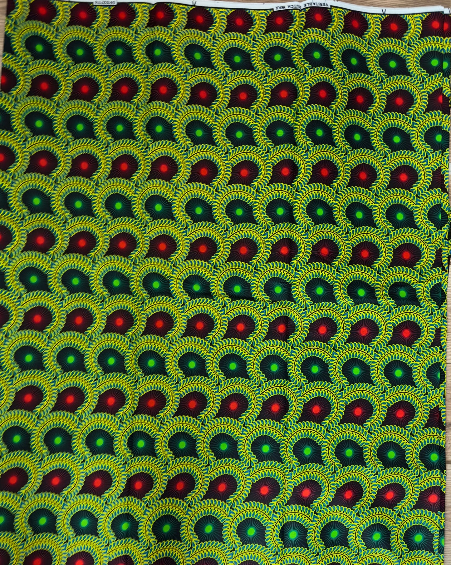 African Fabric - Ankara - African Clothing - Craft fabric - Ankara Print - Green African Print Fabric - African Fashion - Cotton Fabric