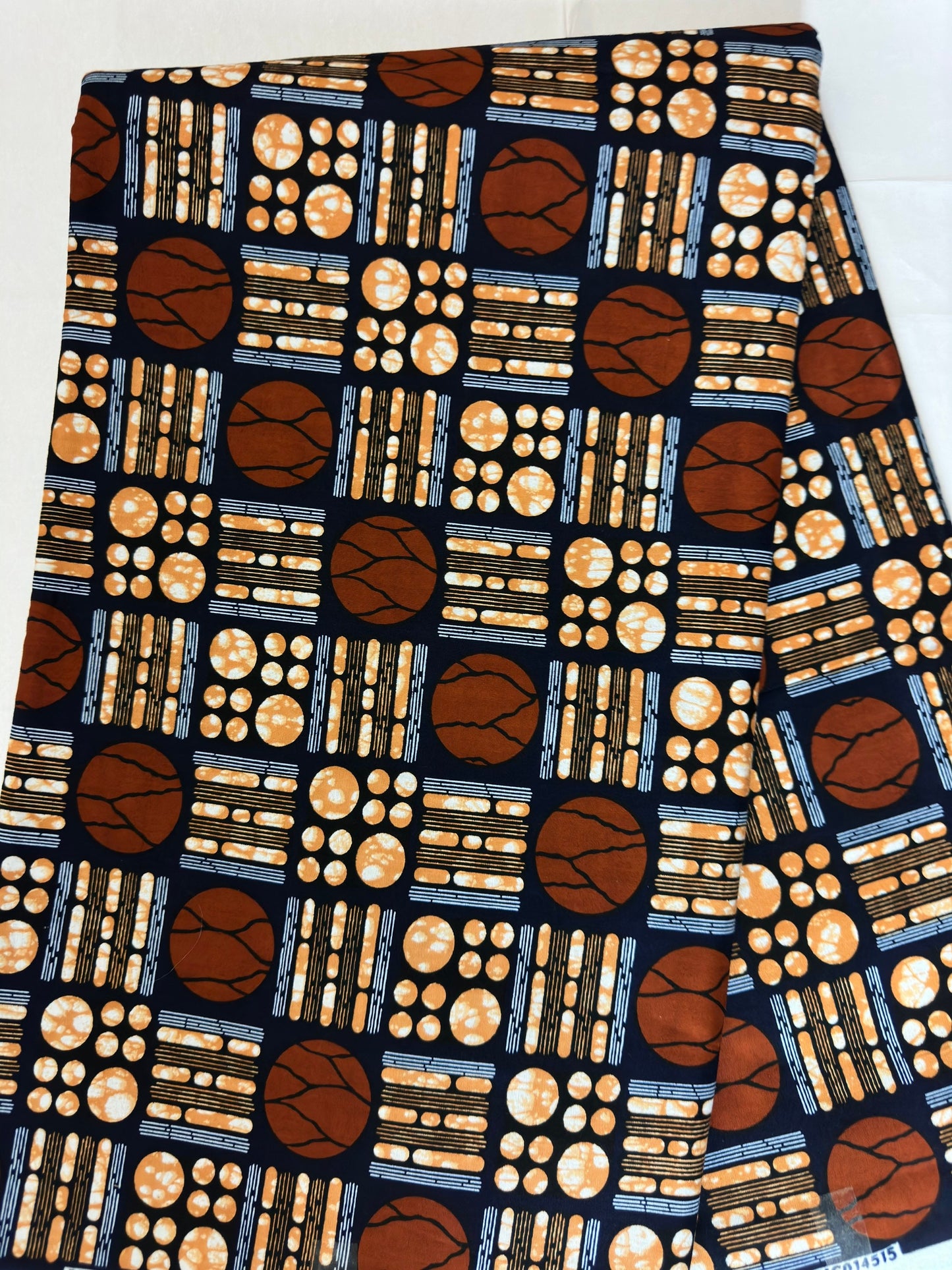 African Fabric - Ankara - African Print Fabric - Ankara Print - African Style - Brown African Print Fabric