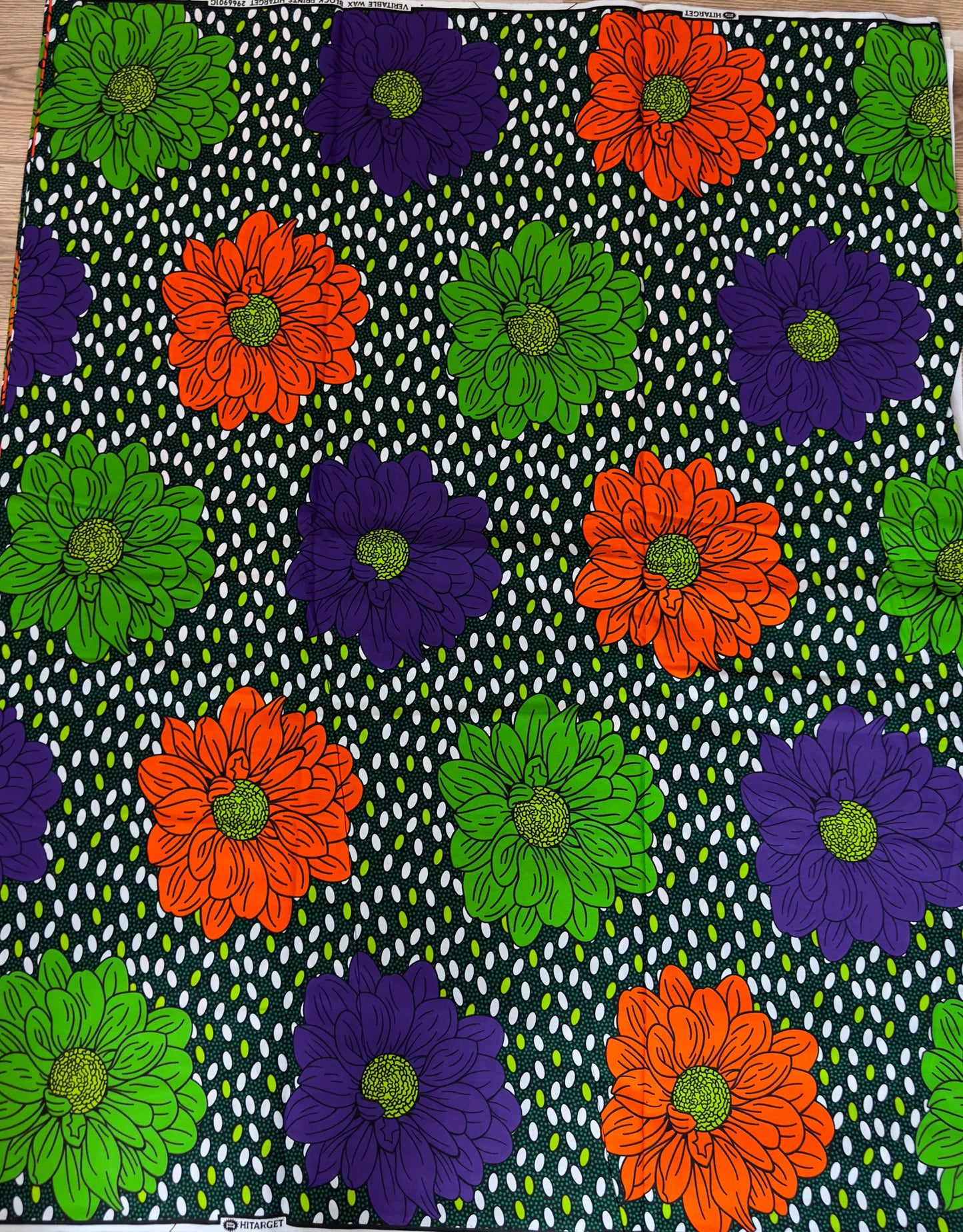 African Fabric - Ankara - African Print Fabric - African Clothing Fabric - Dressmaking Fabric - Purple African Fabric Print