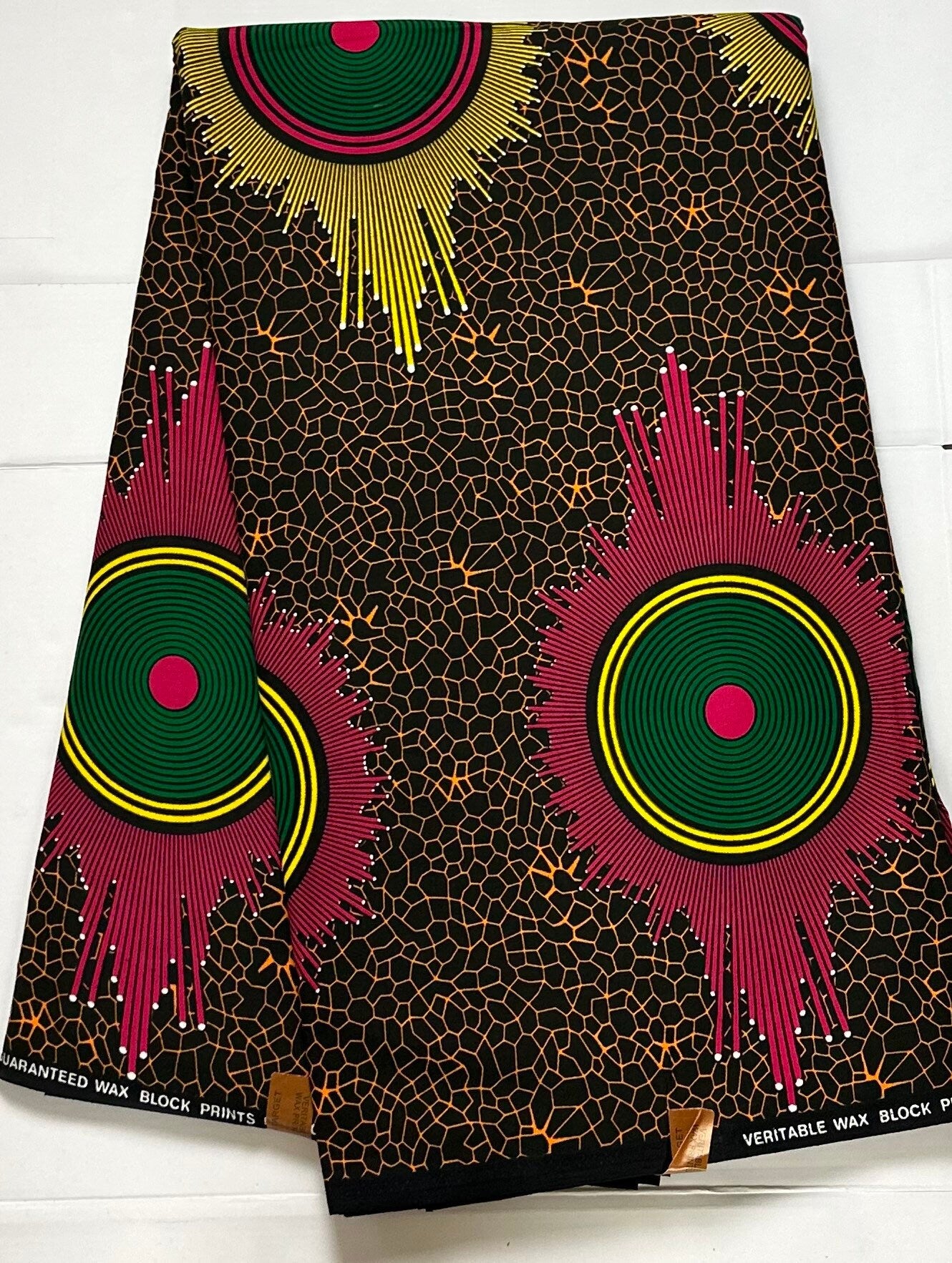African Fabric - Brown Ankara - African Clothing - Craft African fabric - Cotton African Fabric - Ankara Print - African Style