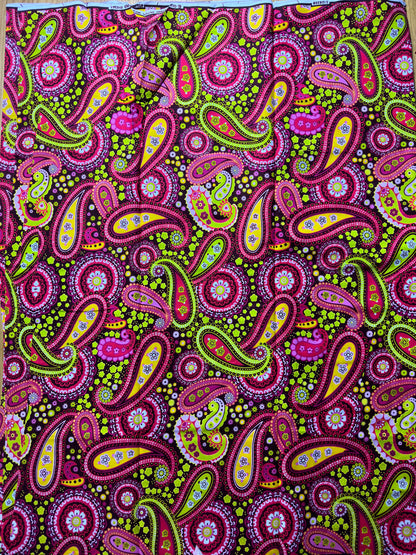 African Fabric - Ankara - African Clothing - Craft fabric - Ankara Print -  Pink African Print - African Fashion - Cotton Fabric