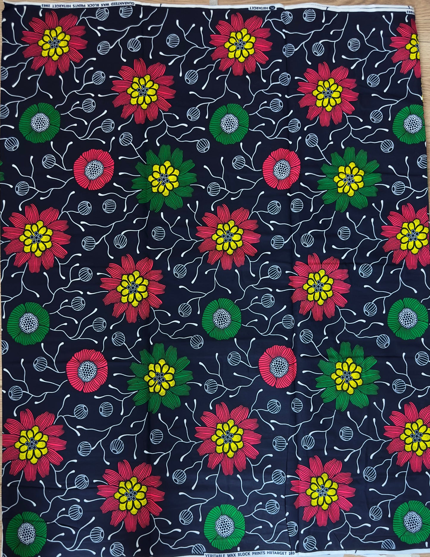 African Fabric - Ankara - African Print Fabric - African Clothing Fabric - Dressmaking Fabric - Pink African Fabric Print