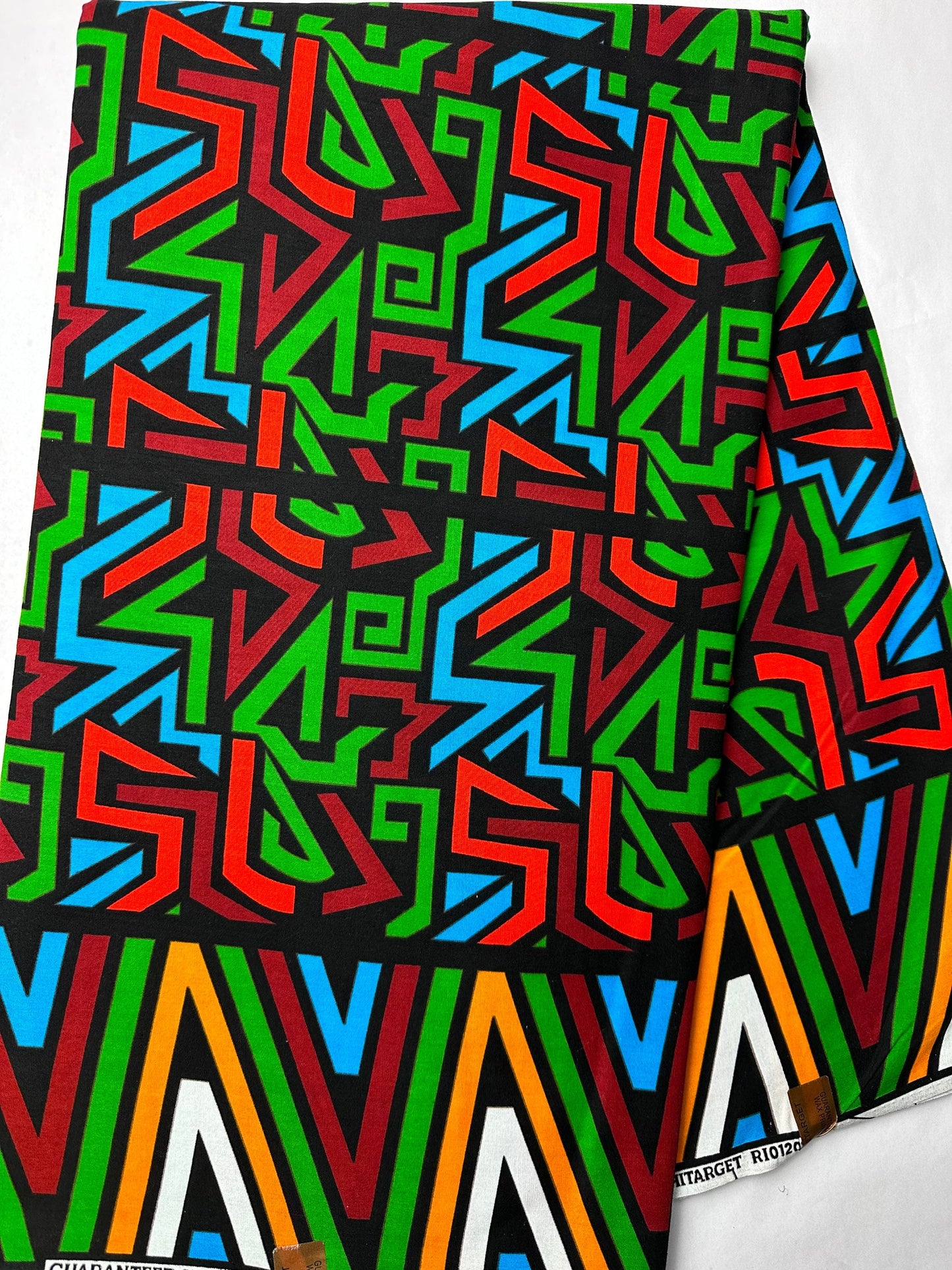 African Fabric - Ankara - African Clothing - Craft African fabric - Green African Fabric - Ankara Print - African Style