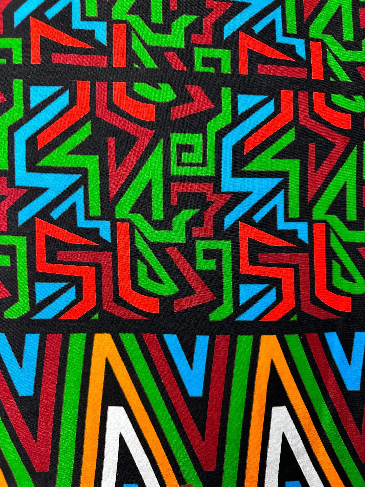 African Fabric - Ankara - African Clothing - Craft African fabric - Green African Fabric - Ankara Print - African Style