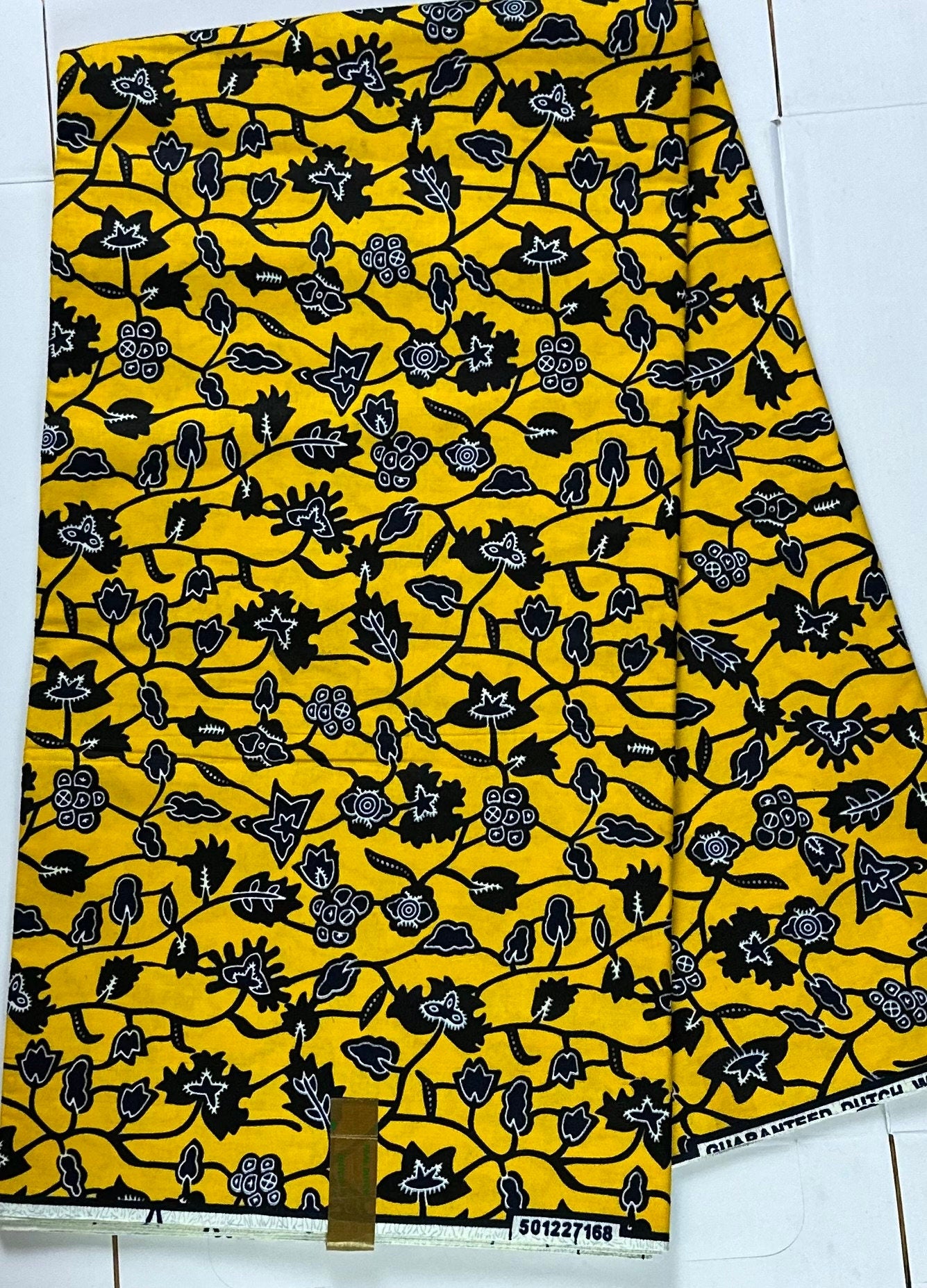 African Fabric, Yellow Ankara, African Clothing, Craft African fabric, African Fabric, Yellow Ankara Print, African Style