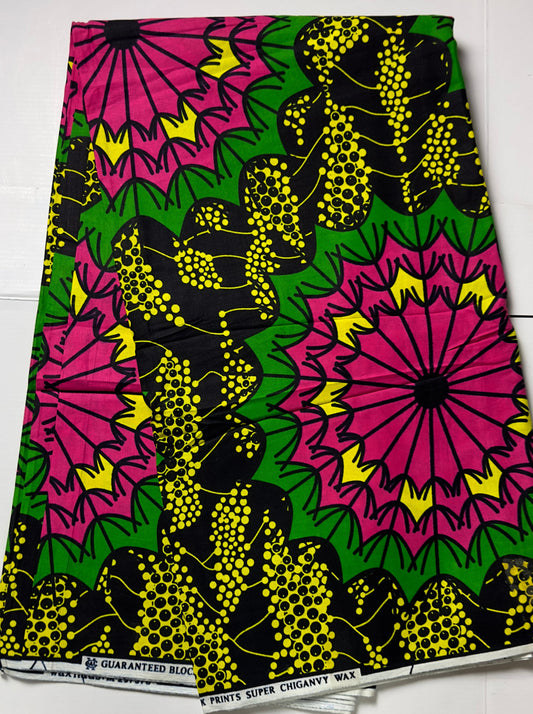 African Fabric, Ankara, African Clothing, Craft African fabric, African Fabric, Pink Ankara Print, African Style