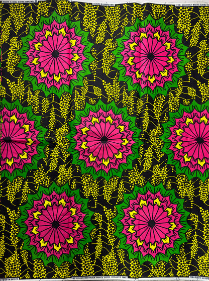 African Fabric, Ankara, African Clothing, Craft African fabric, African Fabric, Pink Ankara Print, African Style