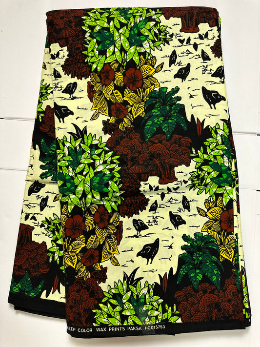 African Fabric, Green Ankara,  African Clothing,  Craft African fabric, Brown African Fabric, Red Ankara Print, African Style