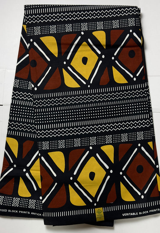 African Fabric, Brown Ankara, African Clothing, Craft African fabric, African Fabric,  Ankara Print, African Style