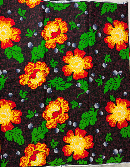 African Fabric, Yellow Ankara,  African Clothing,  Craft African fabric, African Fabric, Ankara Print, African Style
