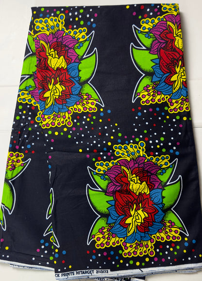 African Fabric - Ankara - African Clothing - Craft African fabric -Pink Ankara Fabric - African Print