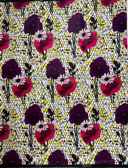 African Fabric, Pink Ankara,  African Clothing,  Craft African fabric, African Fabric, Ankara Print, African Style